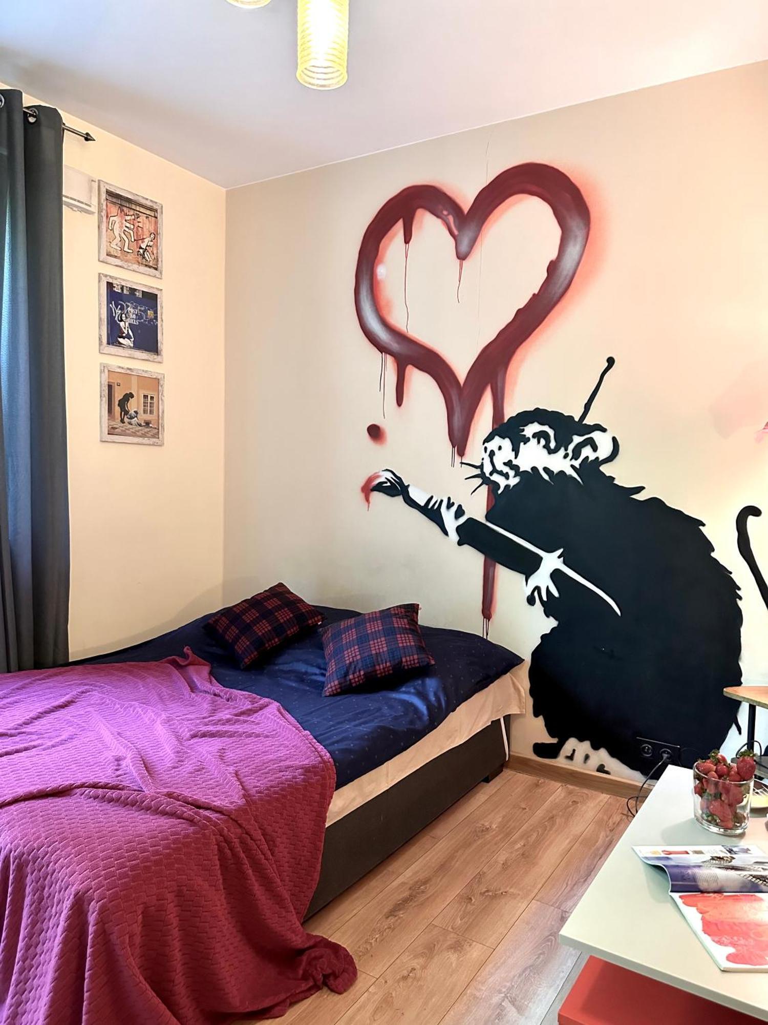 Apartmán "Banksy" Art Varšava Exteriér fotografie