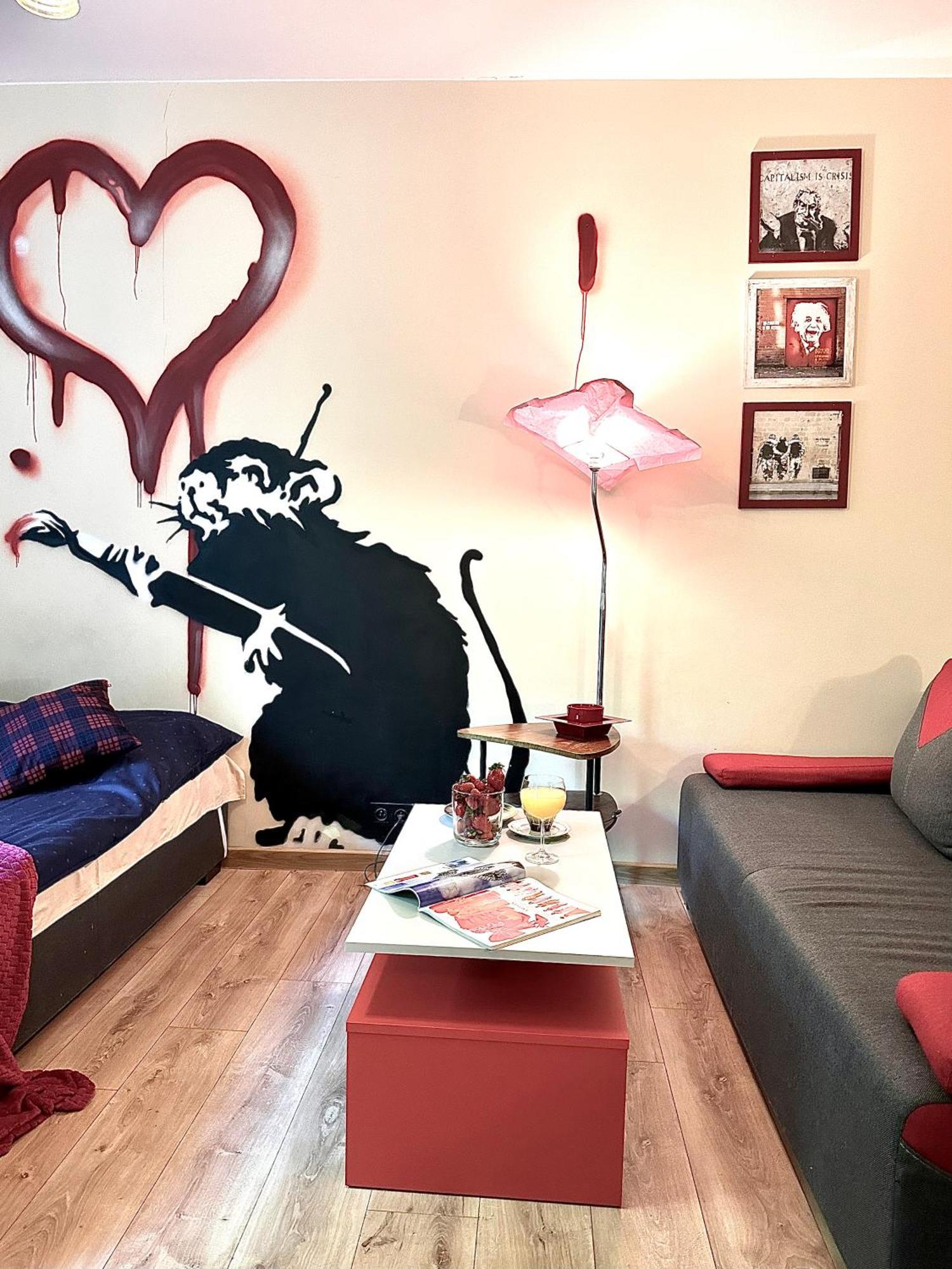 Apartmán "Banksy" Art Varšava Exteriér fotografie
